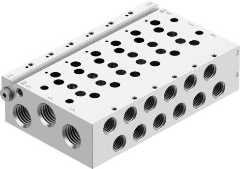 Festo 566646 Manifold rail VABM-L1-14W-G14-6