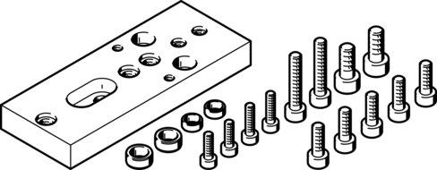 Festo 548787 Adapter kit HMSV-57