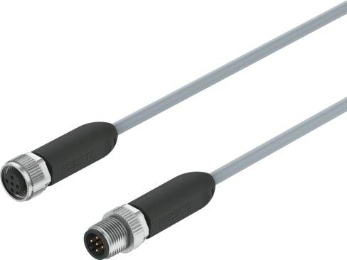 Festo 8078275 Connecting cable NEBA-M12G5-U-1-N-M12G5
