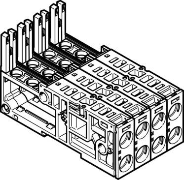 Festo 560983 Sub-base VMPAL-AP-4X14