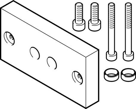 Festo 2762930 Adapter kit DHAA-D-G6-6-Q11-8