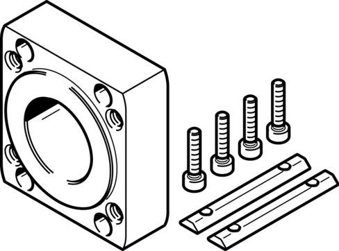 Festo 1133397 Coupling housing EAMK-A-R27-38A