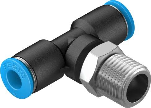 Festo 130796 Push-in T-fitting QST-1/4-6-100