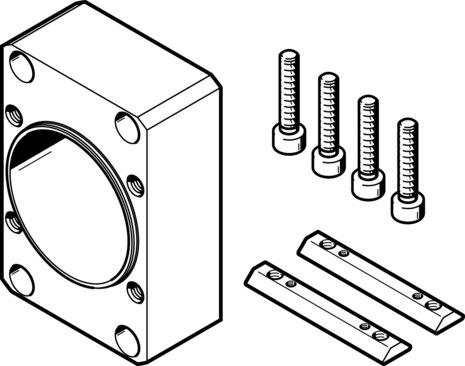 Festo 1133399 Coupling housing EAMK-A-R48-48A