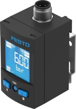 Festo 607216 Pressure sensor SPAU-B11R-W-G18FD-L-PNLK-PNVBA-M12U