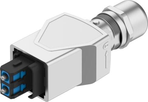 Festo 5195381 Plug NOCC-M-S-SCRJG2PP-C5-PN