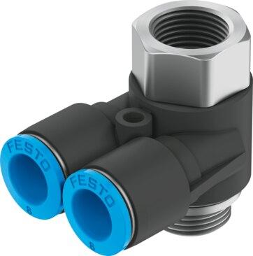 Festo 186213 Multiple distributor QSYTF-G1/8-6
