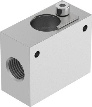 Festo 8087327 Manifold block VABS-P4-10S-G14