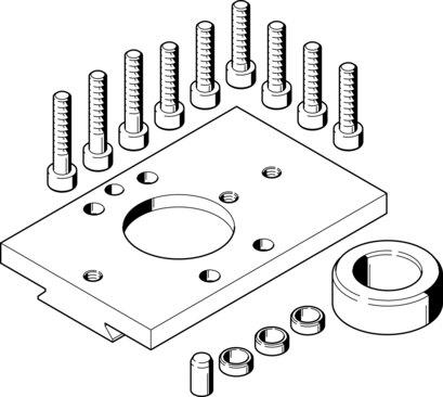 Festo 177766 Adapter kit HMSV-26
