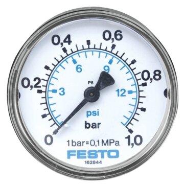 Festo 162844 Pressure gauge MA-63-1-1/4-EN