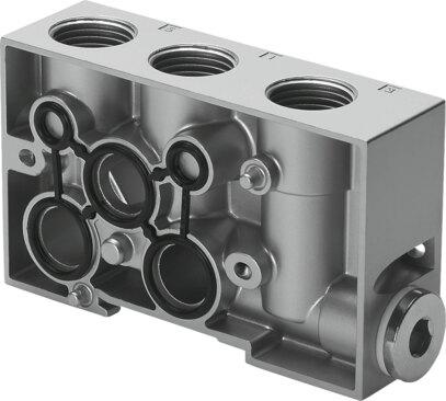 Festo 161108 Intermediate plate NZV-01/02-VDMA