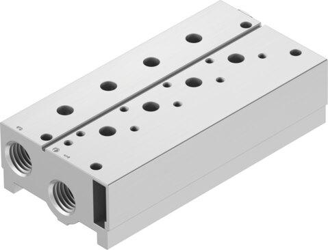 Festo 8026414 Manifold block VABM-B10-30S-G12-3-P3