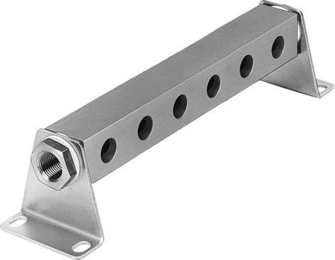 Festo 9192 Common supply manifold PAL-5-1/4-6