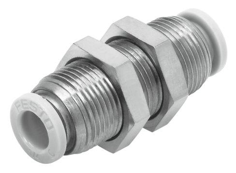 Festo 564750 Push-in bulkhead connector QBS-1/4T-U