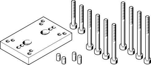 Festo 544642 Adapter kit HAPG-SD2-48