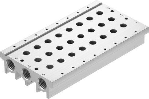 Festo 574460 Manifold rail VABM-L1-18S-G38-7