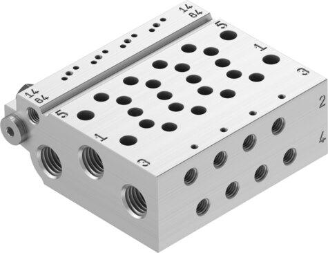Festo 566584 Manifold rail VABM-L1-10W-G18-4