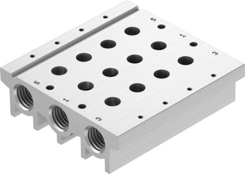 Festo 574457 Manifold rail VABM-L1-18S-G38-4