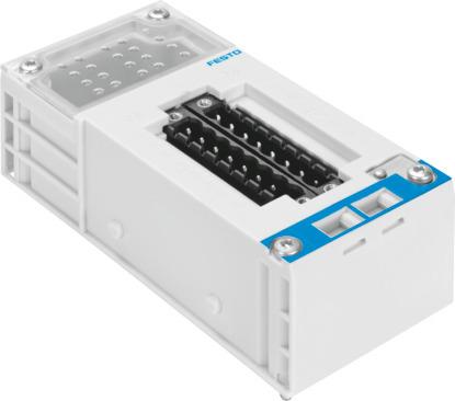 Festo 565703 Manifold block CPX-P-AB-2XKL-8POL-8DE-N-IS