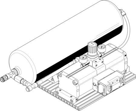 Festo 552936 Pressure booster DPA-100-10-CRVZS20