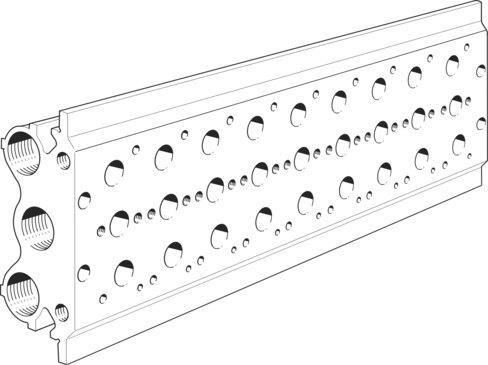 Festo 15868 Manifold block PRS-1/4-9-B