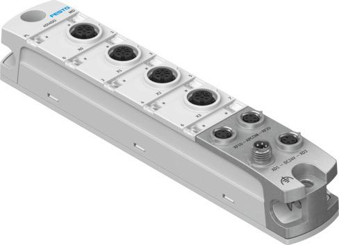Festo 8086603 Digital input/output module CPX-AP-I-4DI4DO-M12-5P