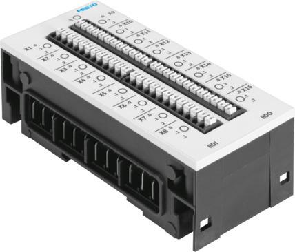 Festo 572607 Input/output module CPX-L-8DE-8DA-16-KL-3POL