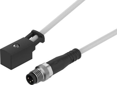 Festo 177676 Connecting cable KMYZ-2-24-M8-0,5-LED