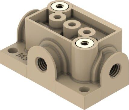 Festo 8187601 Sub-base VABS-K3-16S-20-M5-P