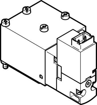 Festo 560714 Air solenoid valve VOVG-B12-M52Q-AH-F-1H3