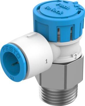 Festo 8068742 One-way flow control valve VFOE-LE-T-R12-Q12