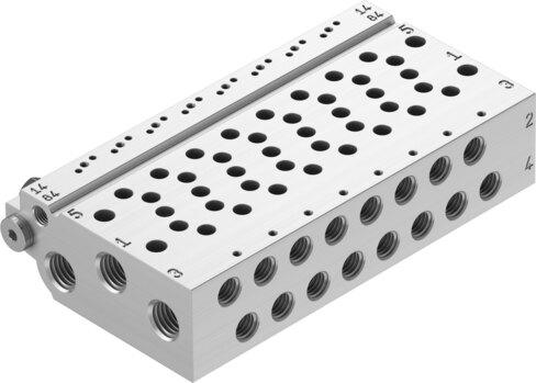 Festo 566612 Manifold rail VABM-L1-10HW-G18-8