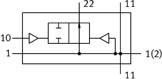 Festo 2663892 Branching module PMBL-90-HP3-E