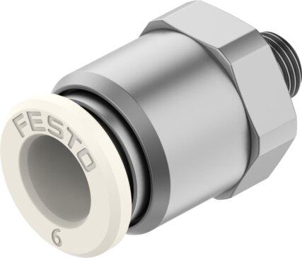 Festo 8203293 Push-in fitting NPQO-D-M5-Q6-P10