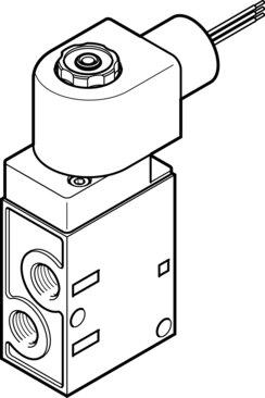 Festo 541660 Air solenoid valve MFH-3-1/4-120-NPT-EX