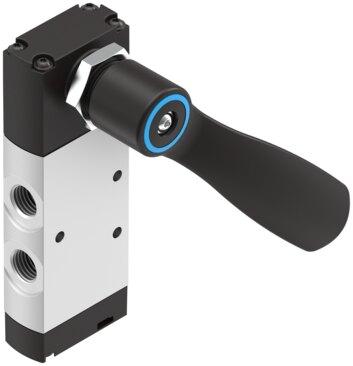 Festo 4165860 Hand lever valve VHEF-HS-P53E-M-G14
