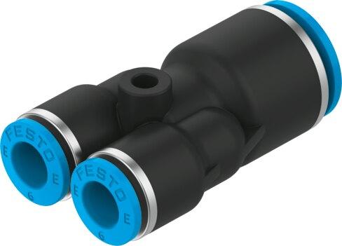 Festo 8113163 Push-in Y-connector NPQE-Y-Q10-Q6-P10