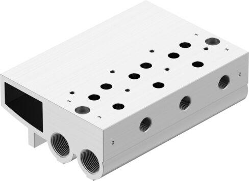 Festo 542253 Manifold block VABM-P1-SF-G14-3-P3
