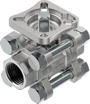 Festo 4809117 Ball valve VZBE-1/2-T-63-T-2-F0304-V15V15