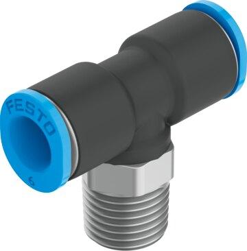 Festo 153357 Push-in T-fitting QSMT-1/8-6