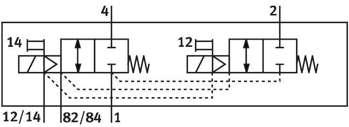 Festo 556841 Air solenoid valve VMPA1-M1H-DS-PI