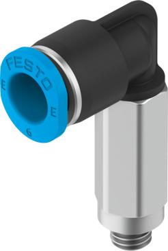 Festo 8113013 Push-in L-fitting, long NPQE-LL-M5-Q6-P10