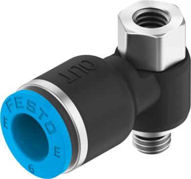 Festo 8113091 Push-in T-fitting NPQE-LT-M5-Q6-P10