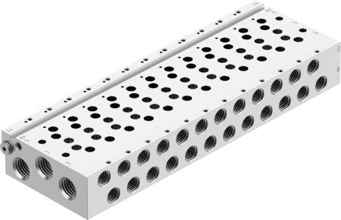 Festo 566651 Manifold rail VABM-L1-14W-G14-12