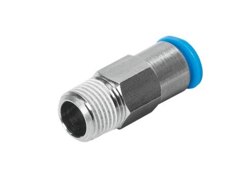 Festo 153427 Push-in fitting, self-sealing QSK-3/8-12