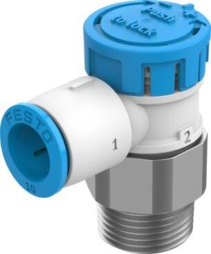 Festo 8068741 One-way flow control valve VFOE-LE-T-R38-Q10