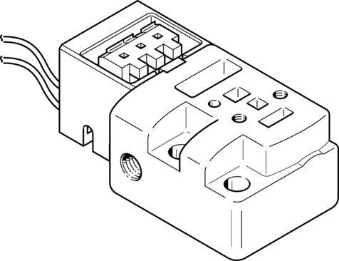 Festo 197190 Individual subbase MHP1-AS-2-M3-PI