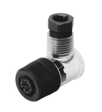 Festo 12956 Angled plug socket SIE-WD-TR