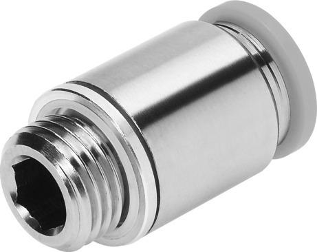 Festo 183746 Push-in fitting QS-3/8-3/8-I-U-M
