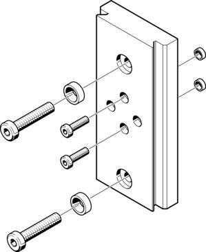Festo 177666 Adapter kit HMSV-20